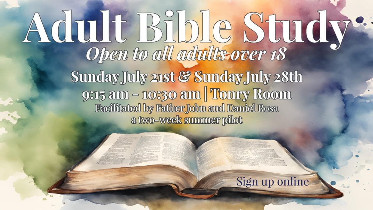 Adult Bible Study | Saint Joseph Catholic Community